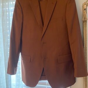 Men's Burnt orange suit